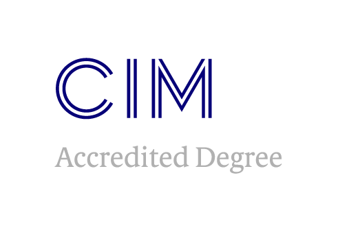CIM Accredited Degree Stacked Blue
